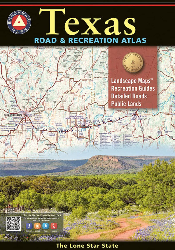 Texas Road and Recreation Atlas – 2nd Edition, 2022